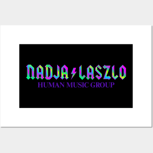 NADJA and LASZLO - Human Music Group Posters and Art